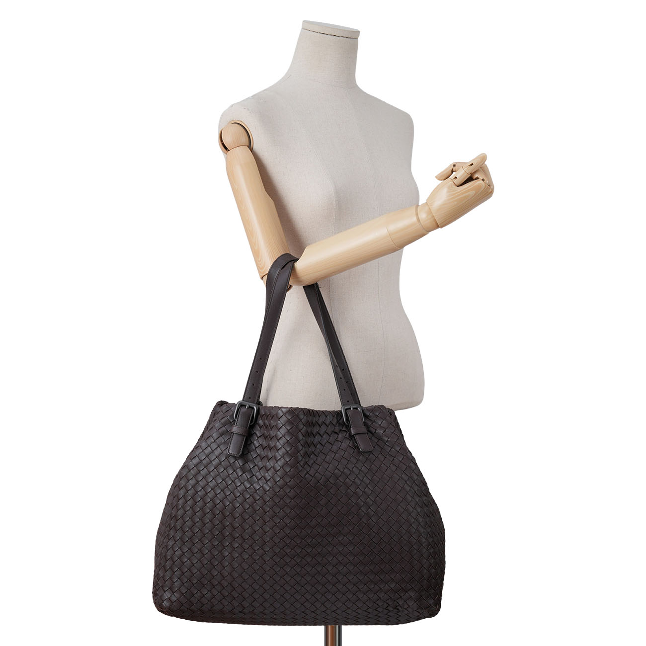 BOTTEGA VENETA(USED)보테가베네타 인트레치아토 쇼퍼백